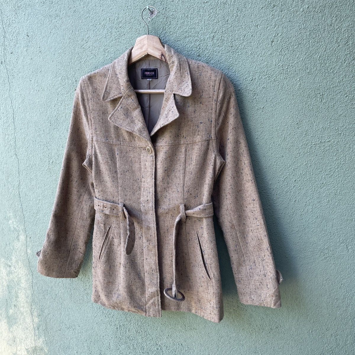 Fiorucci Vintage Fiorucci Italy Wool Coat Jacket Size XS Size US XS / EU 42 / 0 - 2 Thumbnail