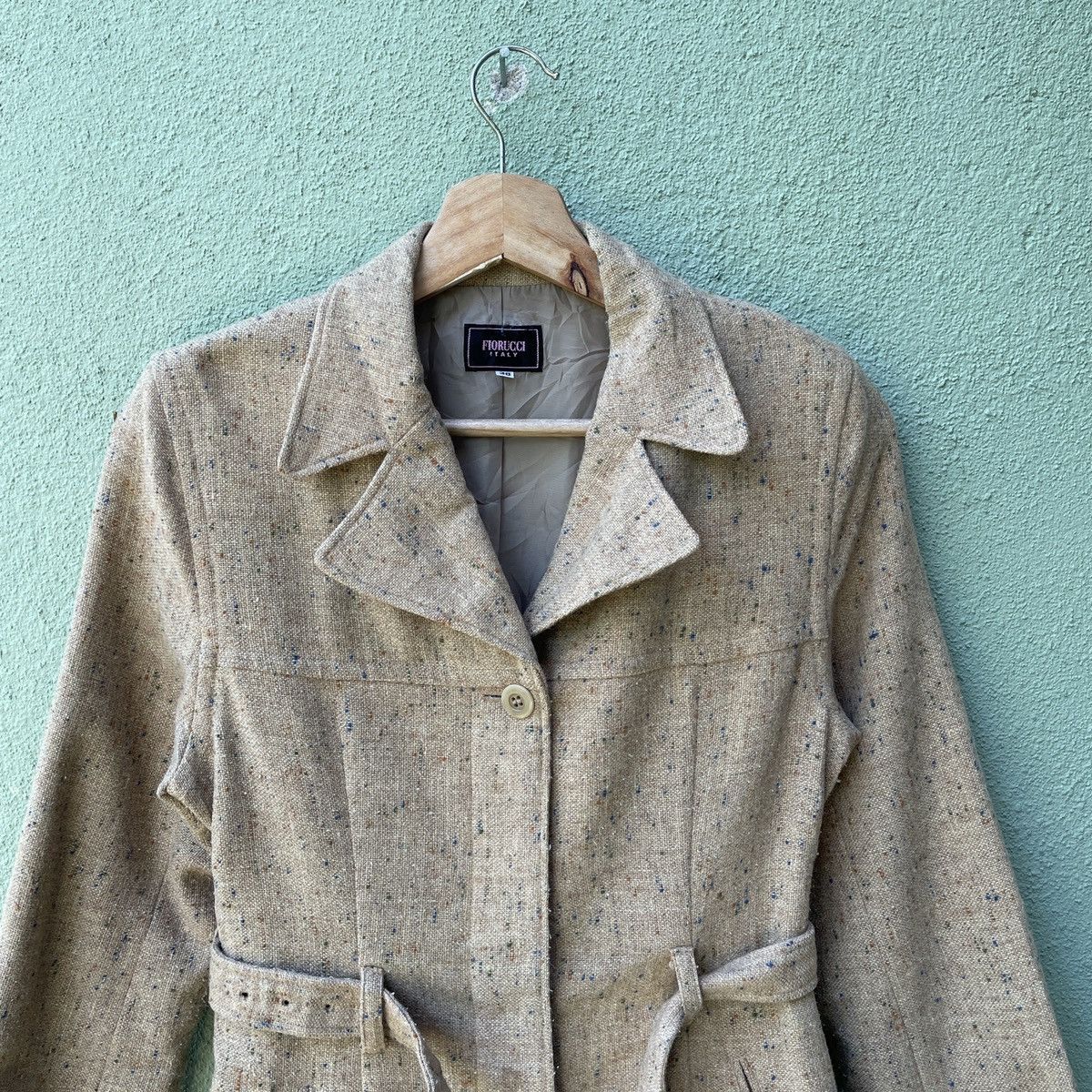 Fiorucci Vintage Fiorucci Italy Wool Coat Jacket Size XS Size US XS / EU 42 / 0 - 3 Thumbnail