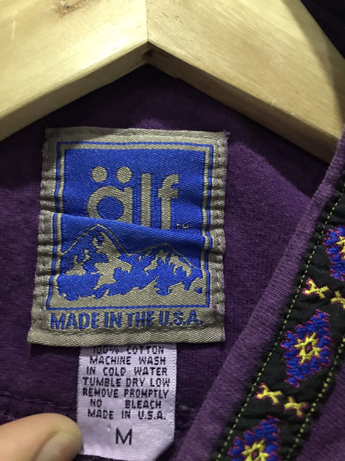 Other Vtg Alf Native design button up sweatshirt jacket Size US M / EU 48-50 / 2 - 6 Thumbnail