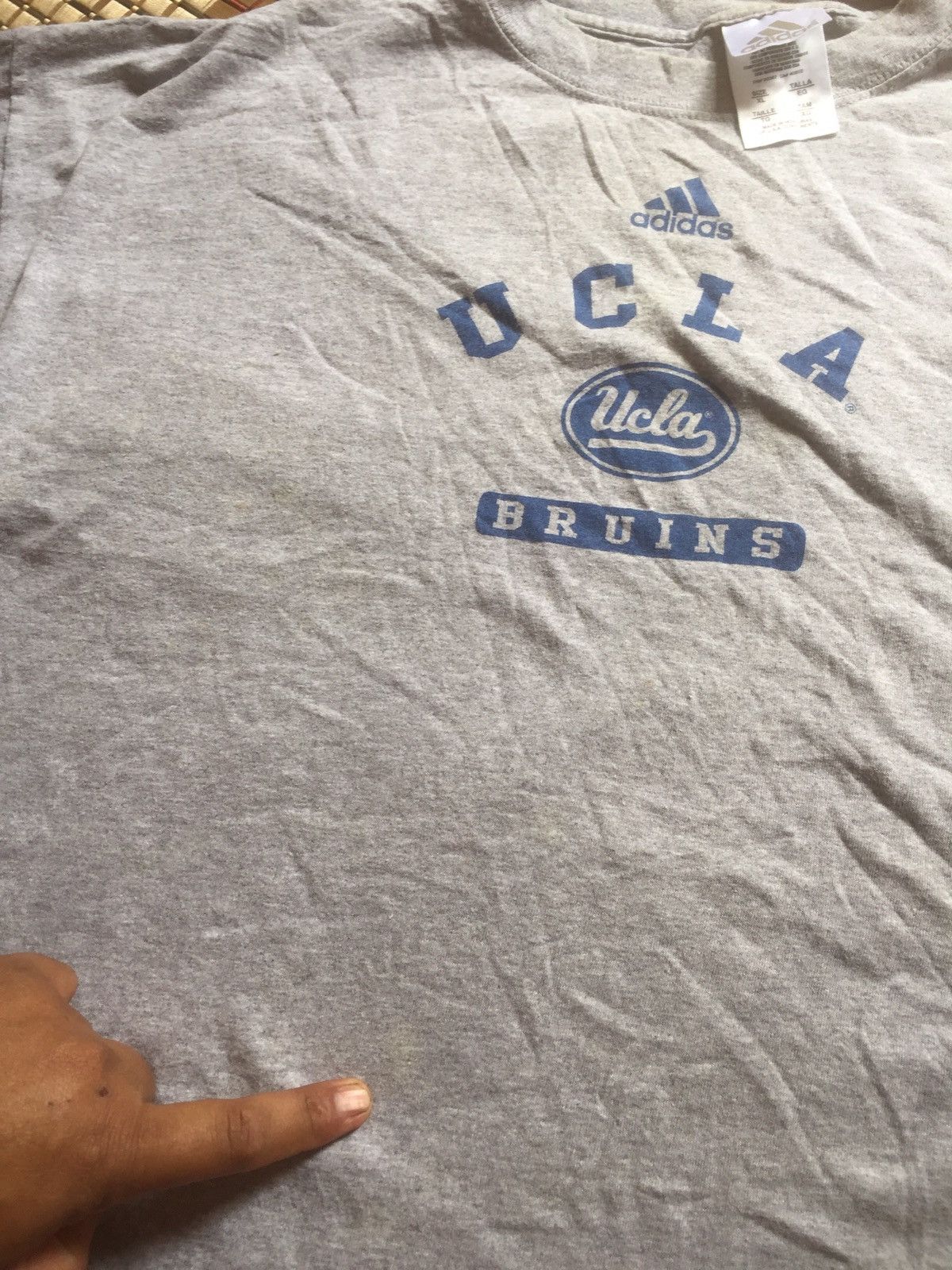 Adidas URGENT SALE‼️Adidas Ucla Bruins long sleeve Size US L / EU 52-54 / 3 - 5 Thumbnail
