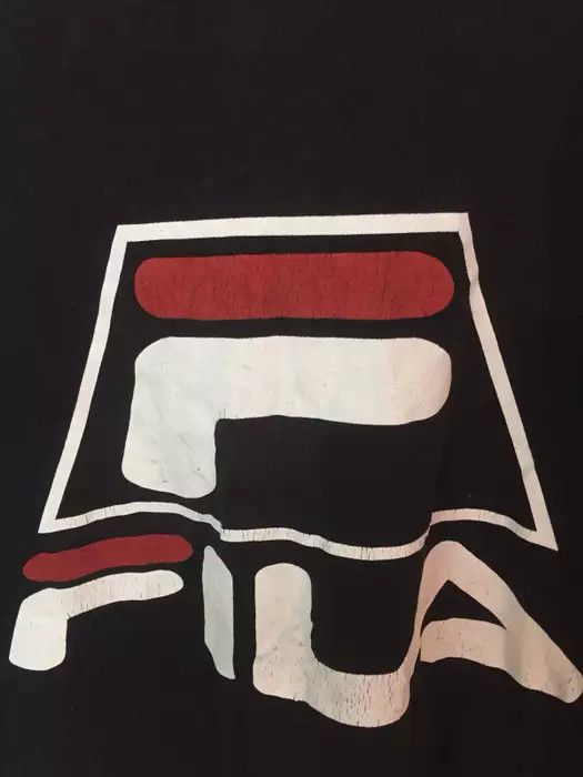 Fila fila tee big logo tee spellout Size US L / EU 52-54 / 3 - 3 Thumbnail