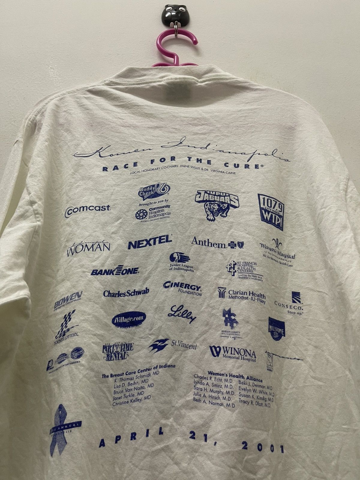 Vintage Rare Vintage RACE FOR THE CURE Kelloggs New Balance Ford NFL Size US M / EU 48-50 / 2 - 4 Thumbnail