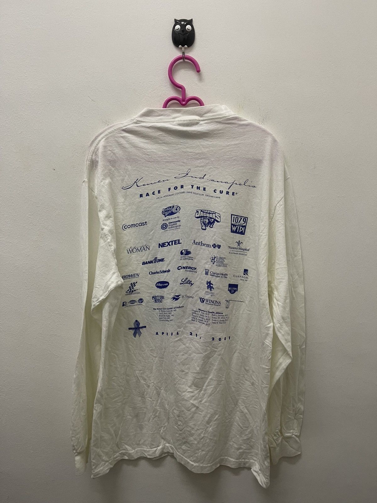 Vintage Rare Vintage RACE FOR THE CURE Kelloggs New Balance Ford NFL Size US M / EU 48-50 / 2 - 5 Thumbnail