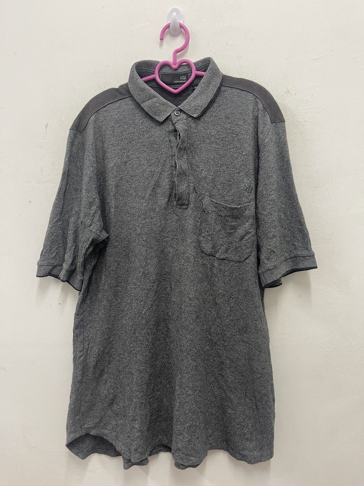 Undercover × Uniqlo Rare UNIQLO X UNDERCOVER Single Pocket Polo Shirt Size US L / EU 52-54 / 3 - 1 Thumbnail