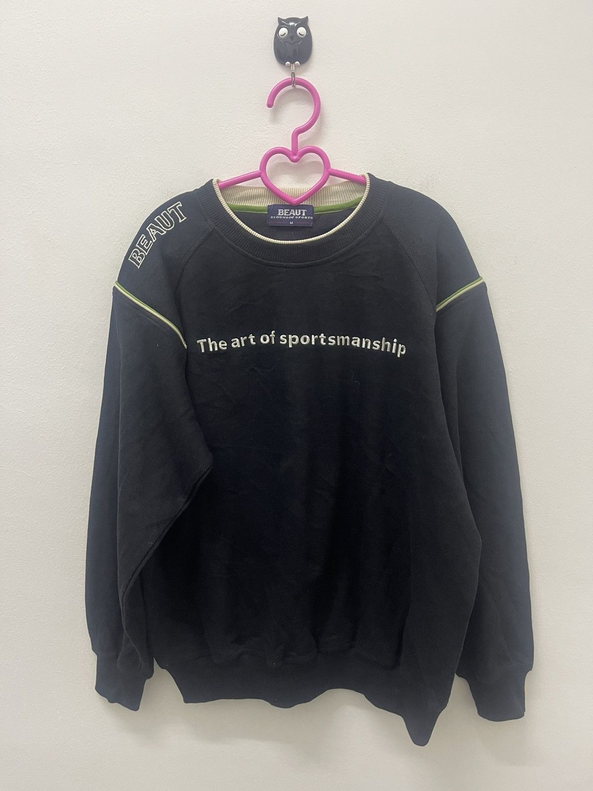 Dunlop Rare Vintage BEAUT By DUNLOP Sports Embroidered Spell Out Size US M / EU 48-50 / 2 - 1 Thumbnail
