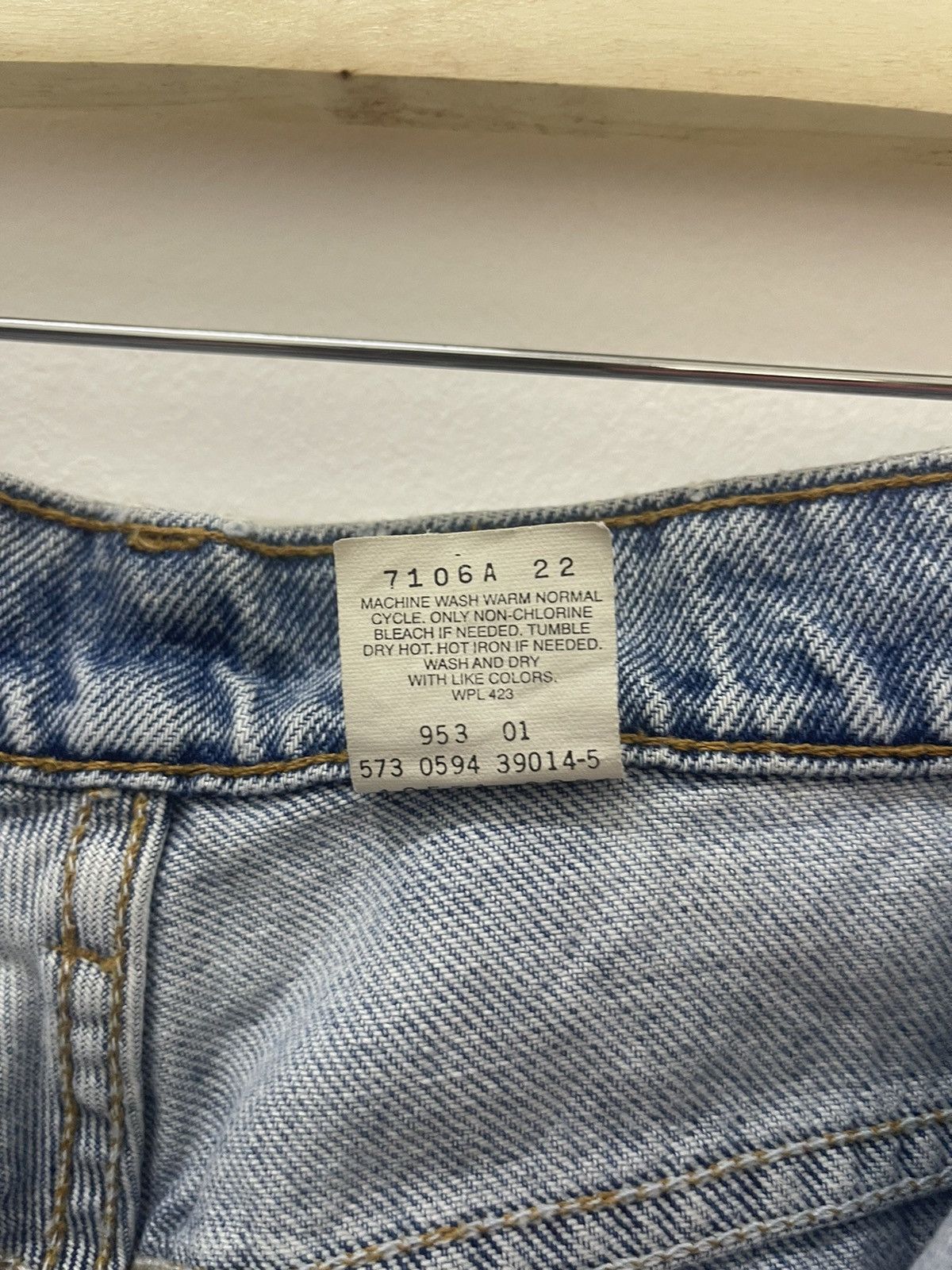 Levi's Vintage Clothing Rare Vintage LEVIS 551 Relaxed Fit Tapered Leg Made in USA Size US 31 - 7 Thumbnail