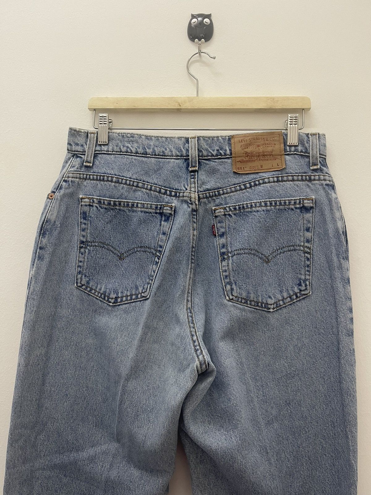 Levi's Vintage Clothing Rare Vintage LEVIS 551 Relaxed Fit Tapered Leg Made in USA Size US 31 - 2 Thumbnail