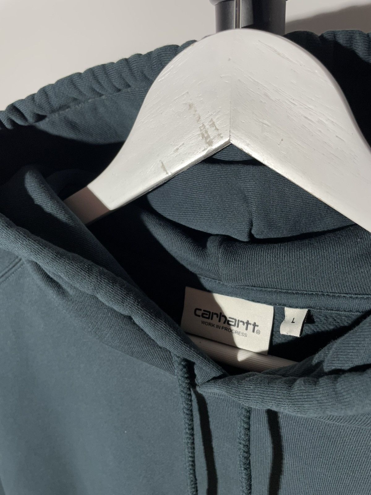 Carhartt × Vintage CARHARTT WIP BIG LOGO HOODIE Size US L / EU 52-54 / 3 - 3 Thumbnail