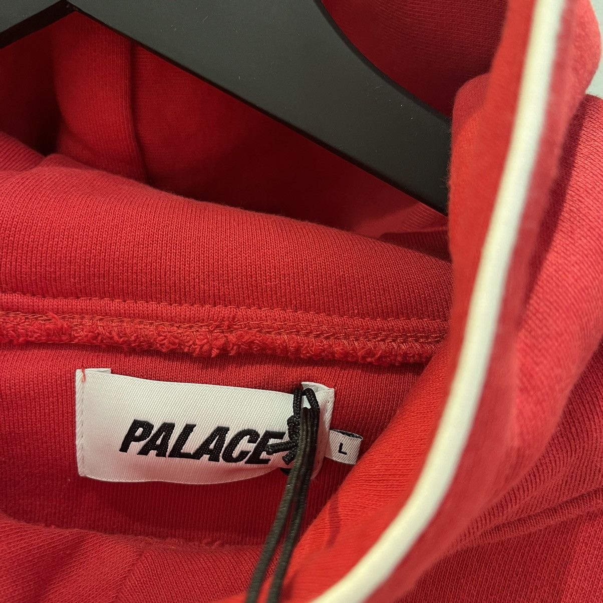 Palace Pipeline Hoodie Red