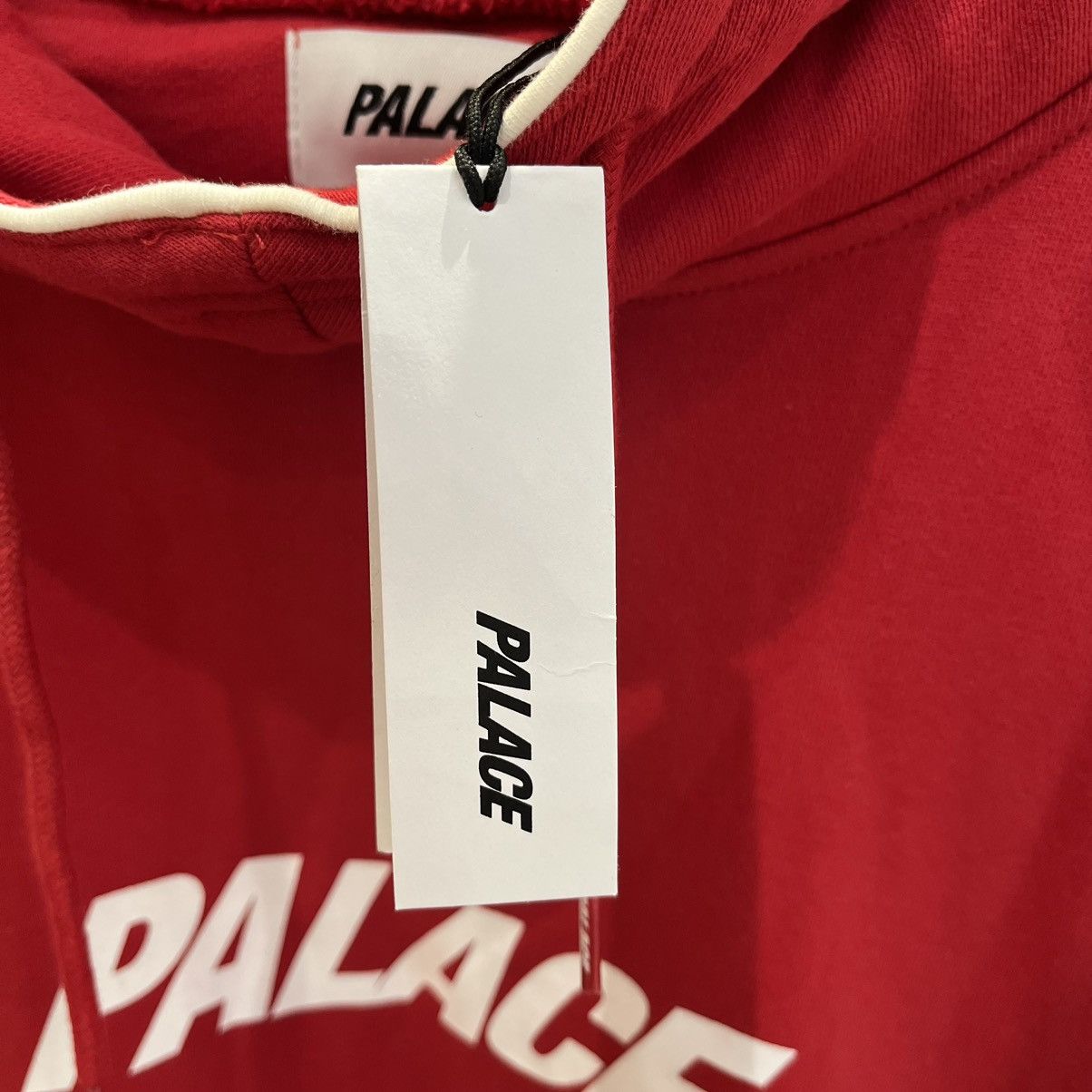 Palace Pipeline Hoodie Red - Main Image