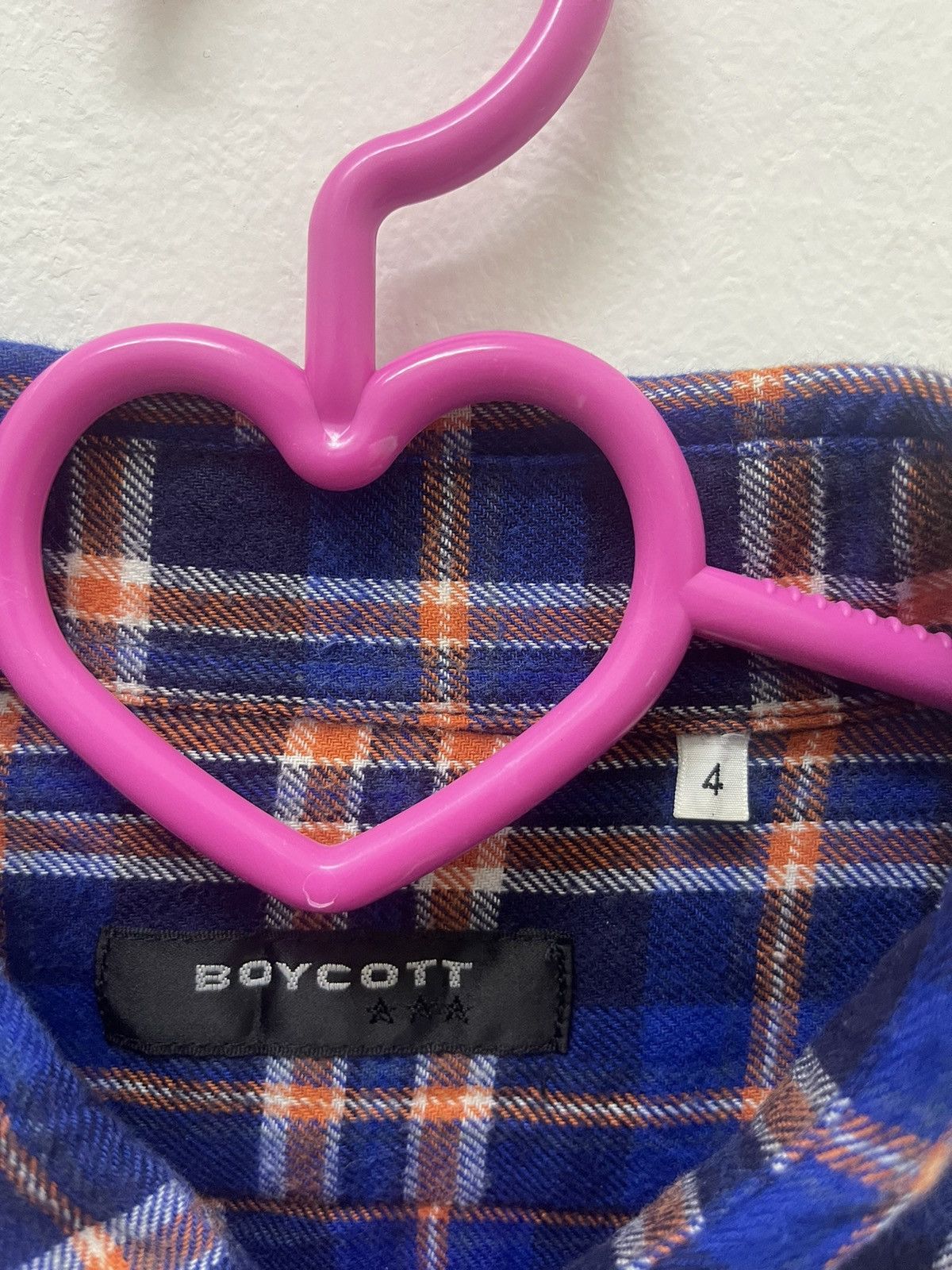 Boycott Rare Vintage BOYCOTT Japan Two Tones Plaid Tartan Size US M / EU 48-50 / 2 - 4 Thumbnail
