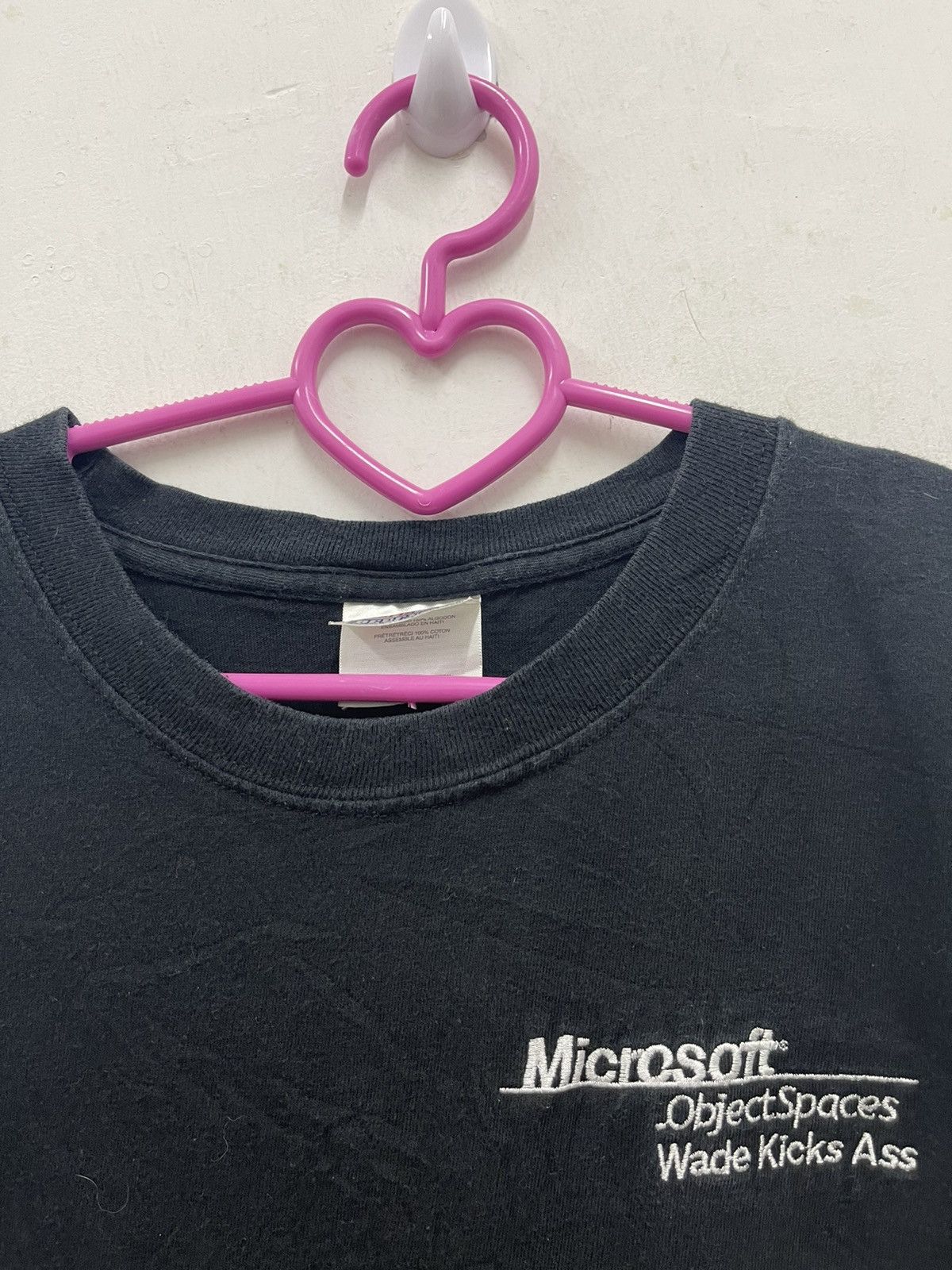Microsoft Rare Vintage MICROSOFT Objectspaces Wade Kicks Ass Tee Size US L / EU 52-54 / 3 - 2 Thumbnail