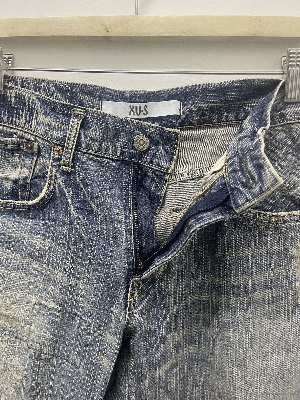 Edwin Rare Vintage EDWIN Distressed Denim Jeans Size US 30 / EU 46 - 9 Thumbnail