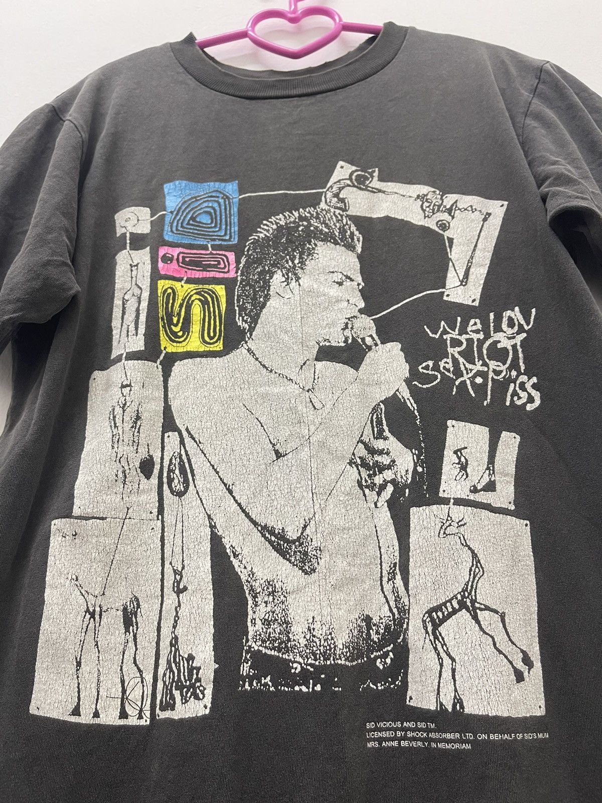 Band Tees Rare Vintage SID VICIOUS Anarchy Sex Pistols Punk Size US S / EU 44-46 / 1 - 2 Thumbnail