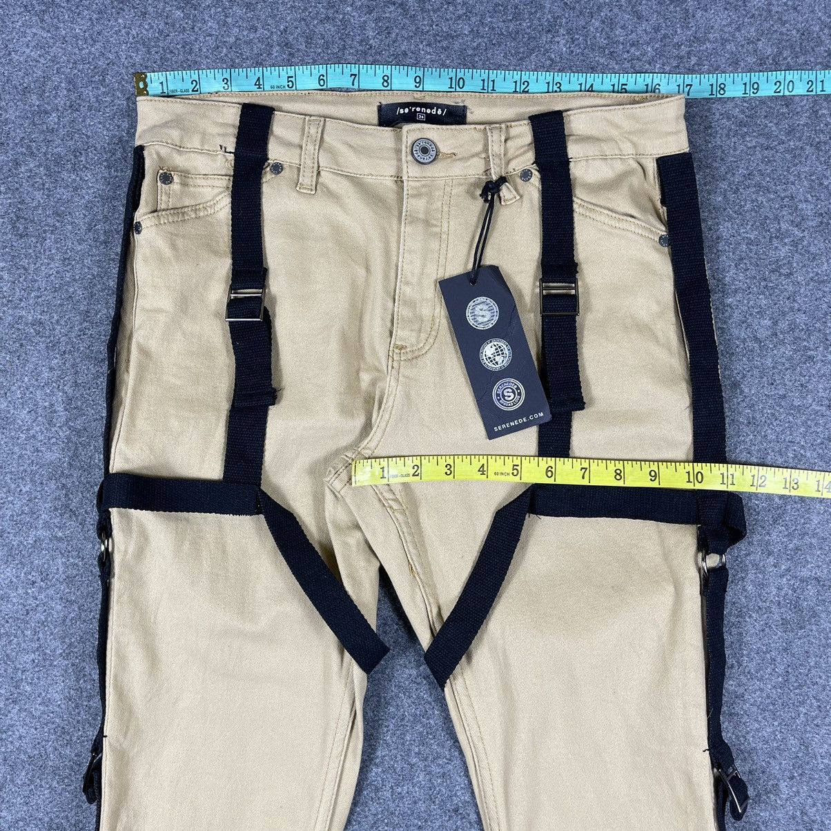 SERENEDE Super Rare🔥SERENEDE🔥Bondage Skinny Jeans Size US 34 / EU 50 - 3 Thumbnail
