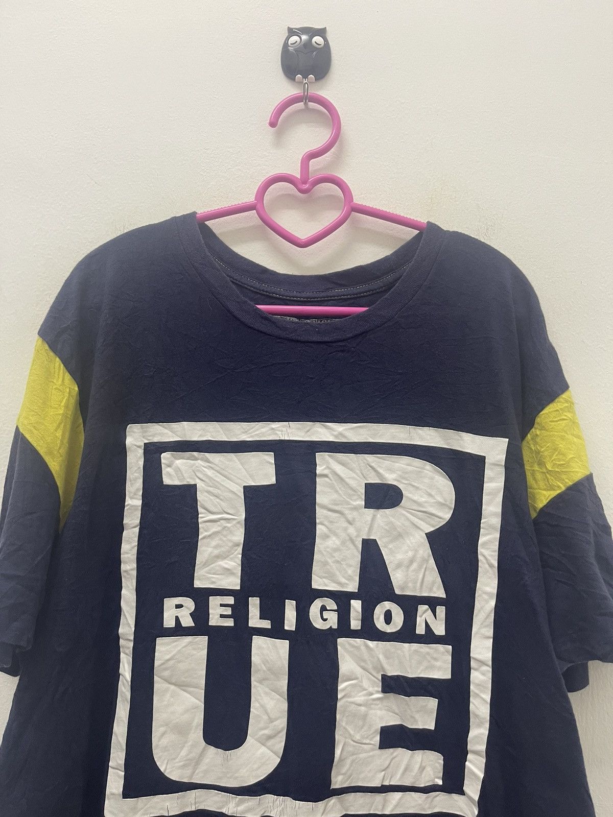 True Religion Rare TRUE RELIGION Spell Out Big Logo Size US L / EU 52-54 / 3 - 2 Thumbnail