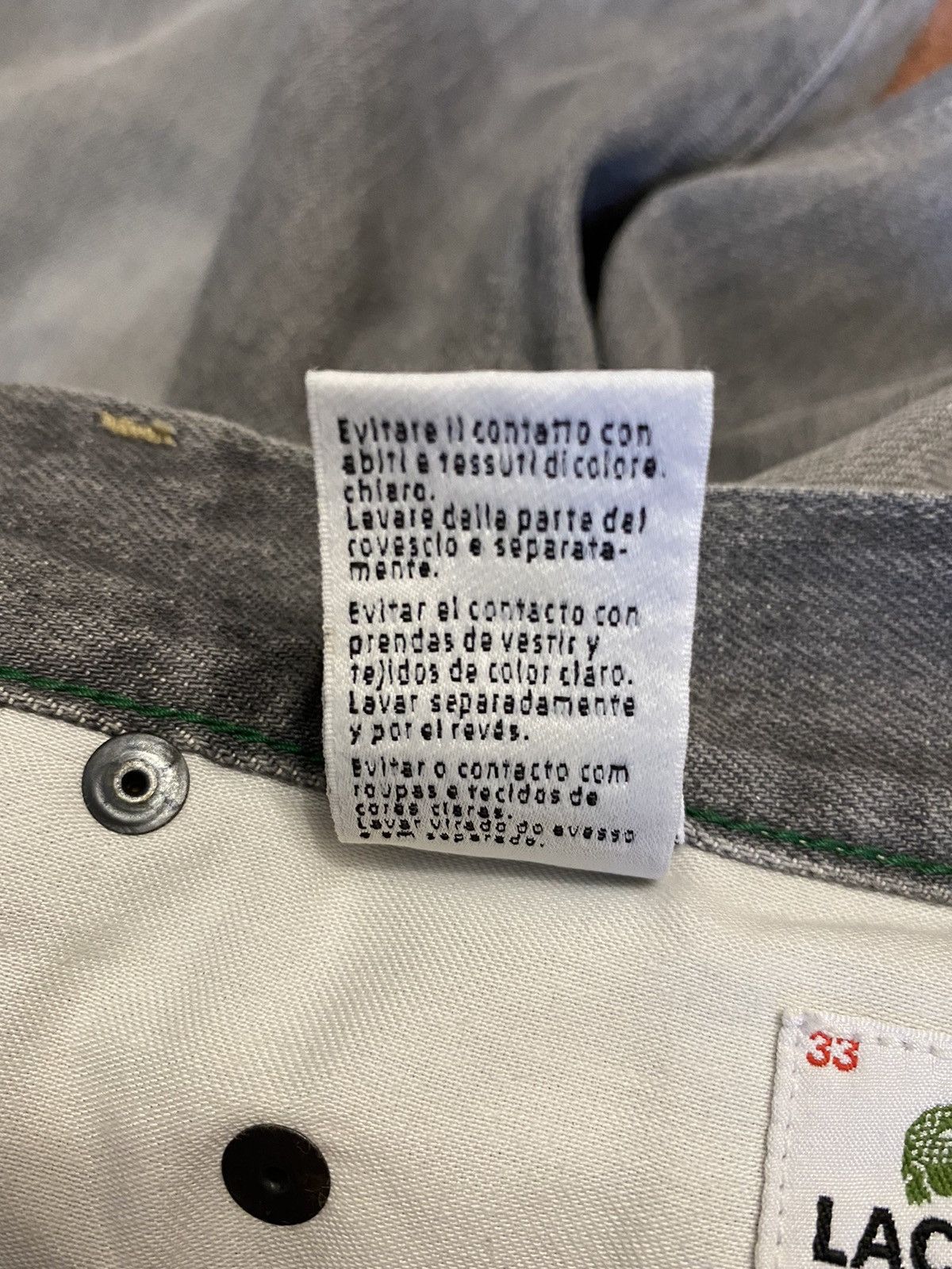 Lacoste Vintage Lacoste Jeans Size US 33 - 12 Thumbnail