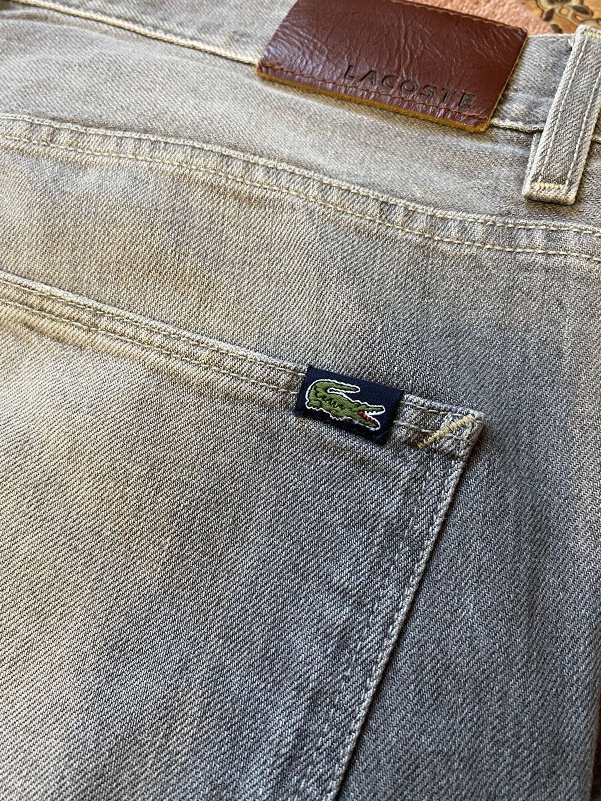 Lacoste Vintage Lacoste Jeans Size US 33 - 7 Thumbnail