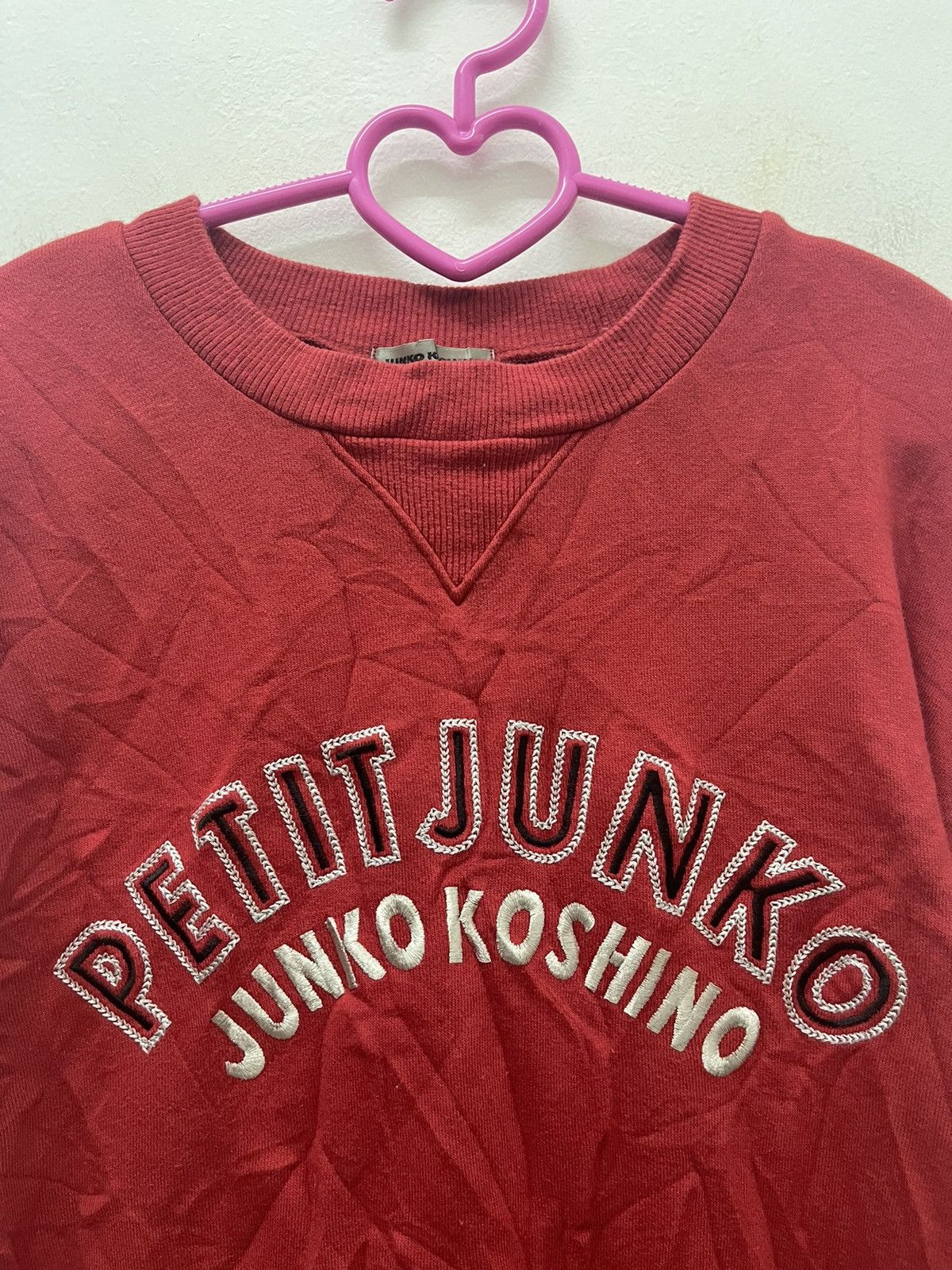 Hiroko Koshino Homme Rare Vintage PETIT JUNKO Junko Koshino Sewn Spell Out Size US L / EU 52-54 / 3 - 2 Thumbnail