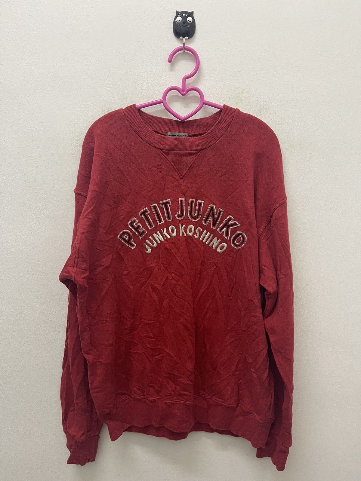 Hiroko Koshino Homme Rare Vintage PETIT JUNKO Junko Koshino Sewn Spell Out Size US L / EU 52-54 / 3 - 1 Thumbnail