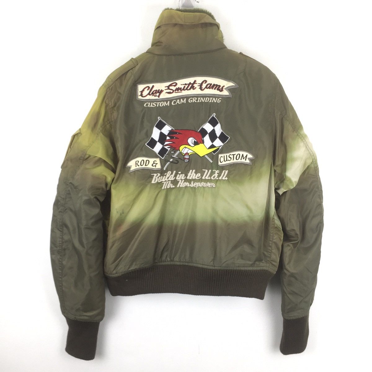 Japanese Brand Vintage Claysmits Horsepower Sherpa Army Jacket by Mooneyes Size US L / EU 52-54 / 3 - 1 Thumbnail
