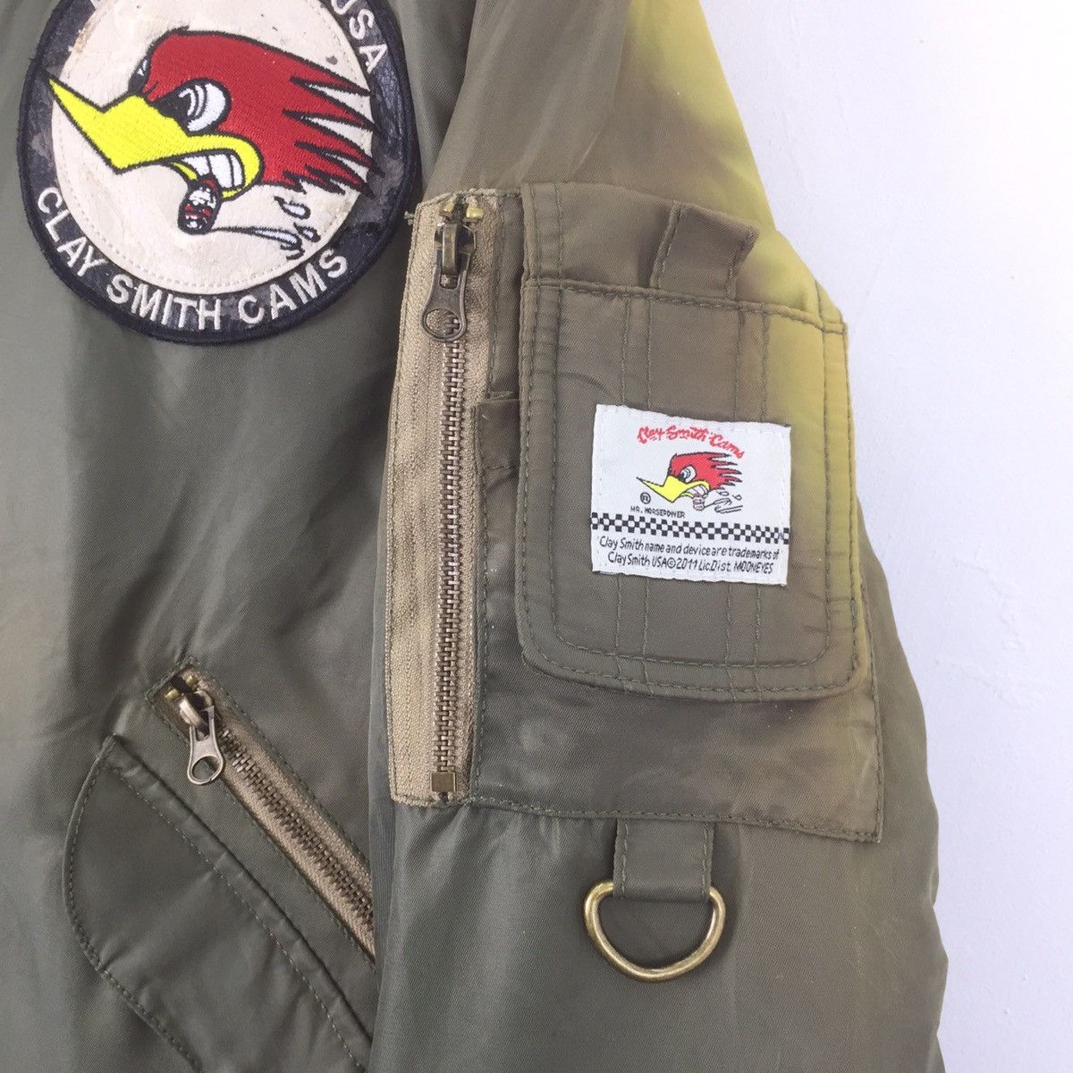 Japanese Brand Vintage Claysmits Horsepower Sherpa Army Jacket by Mooneyes Size US L / EU 52-54 / 3 - 4 Thumbnail