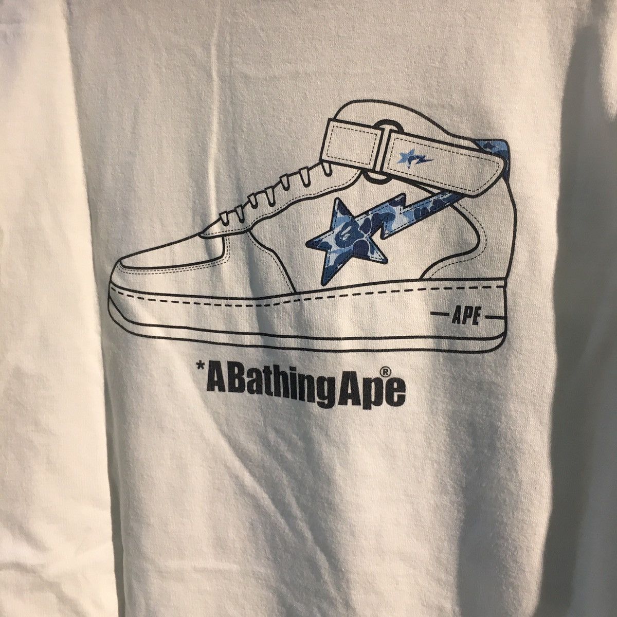 Bape × Vintage Bape Sta Tee Size US M / EU 48-50 / 2 - 4 Thumbnail