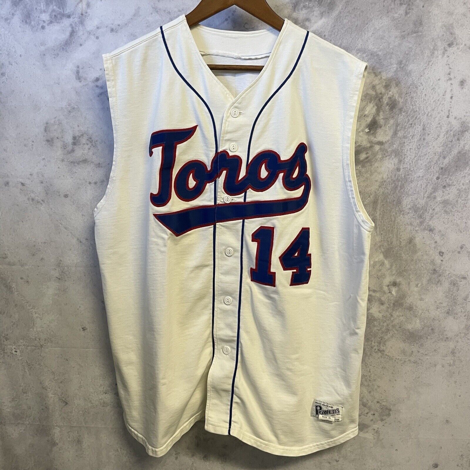 Toros De Tijuana Arrieta Adult Women's White Button Up Baseball Jersey XL