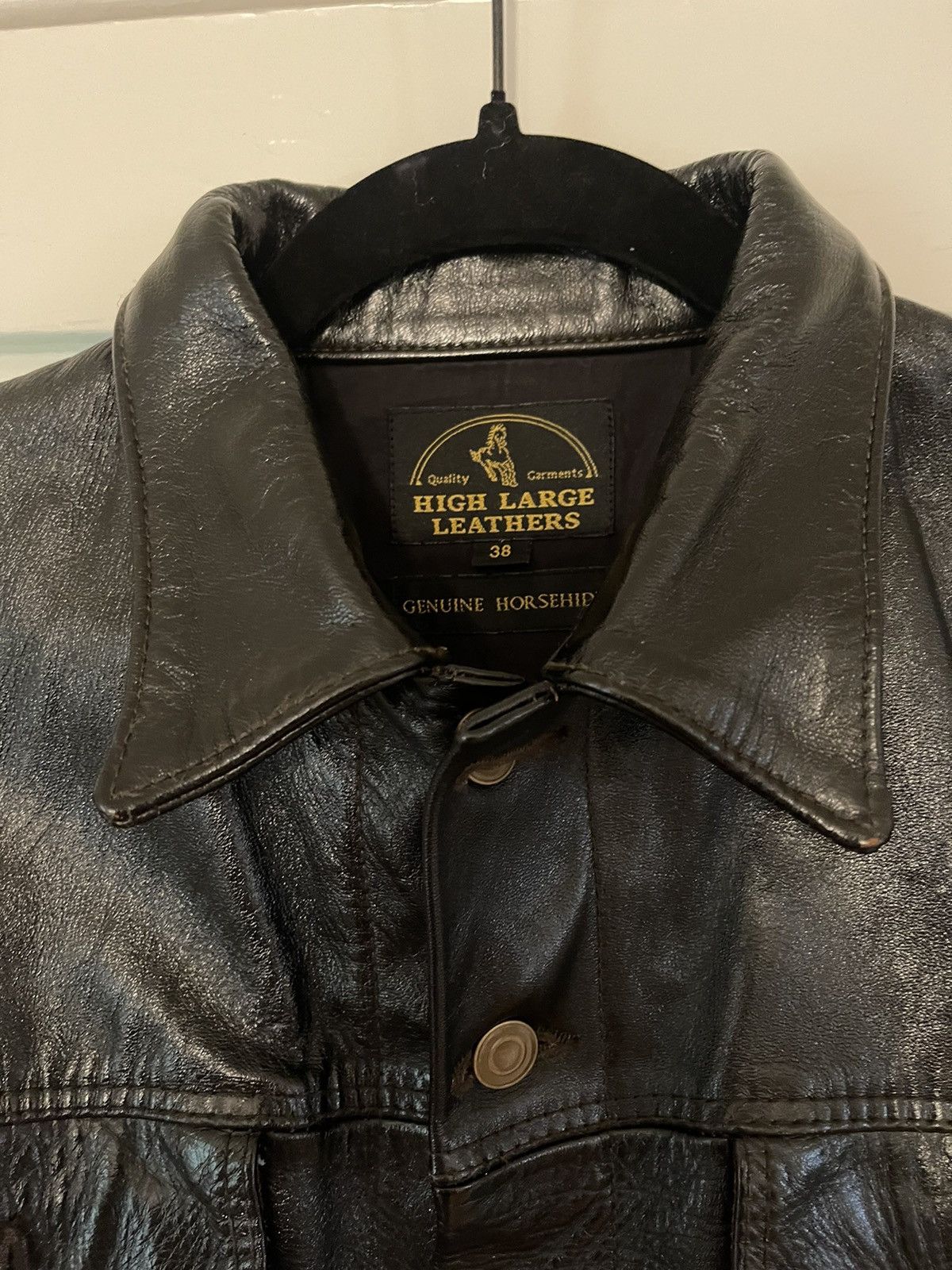 Fine Creek High Large Leathers Broken Arrow type 3 Horsehide Jacket Size US M / EU 48-50 / 2 - 5 Thumbnail