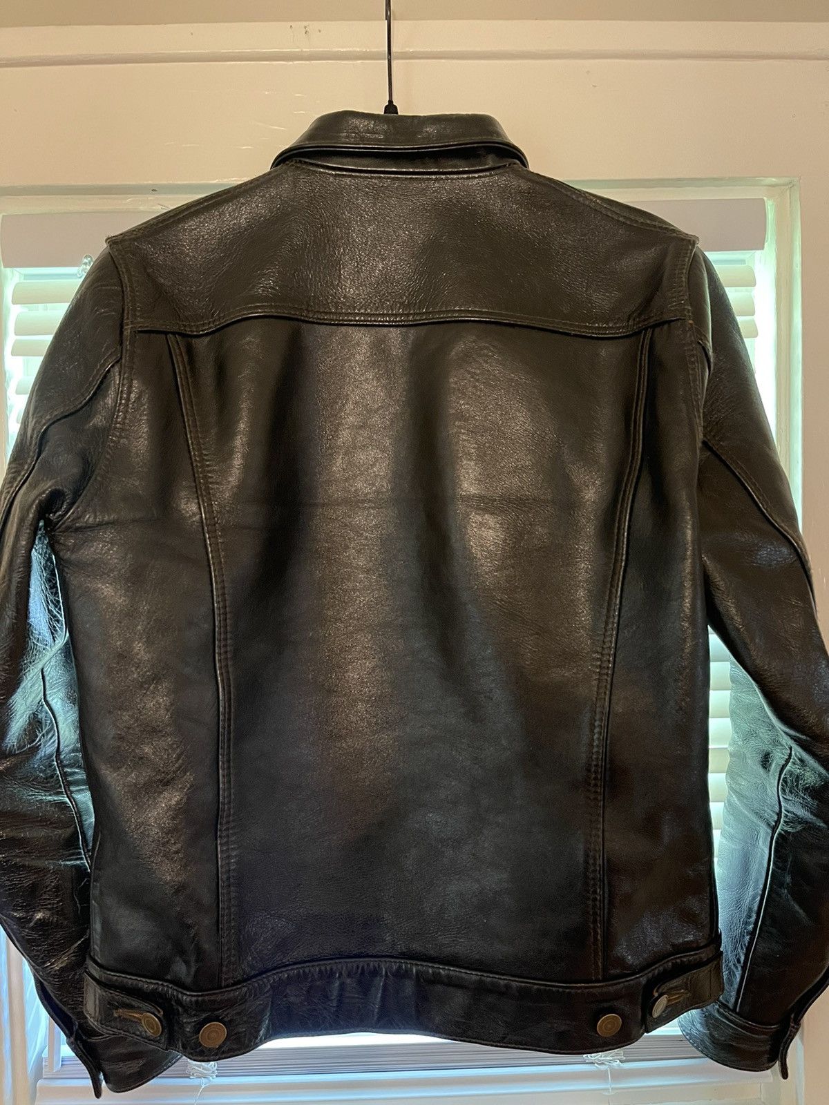 Fine Creek High Large Leathers Broken Arrow type 3 Horsehide Jacket Size US M / EU 48-50 / 2 - 4 Thumbnail