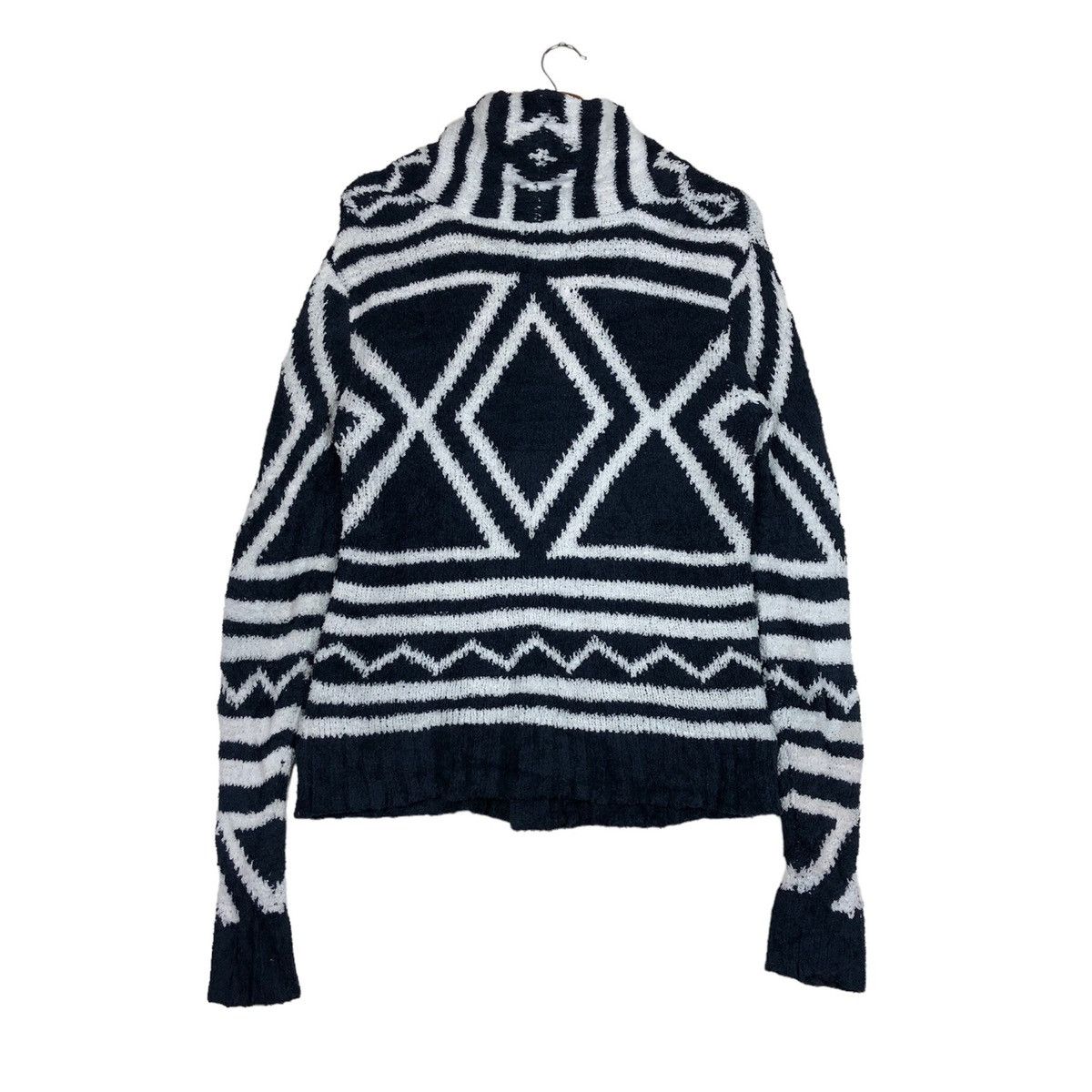 Beauty Beast Japanese Geometry Style Womenswear Knitted Sweater Size M / US 6-8 / IT 42-44 - 9 Thumbnail
