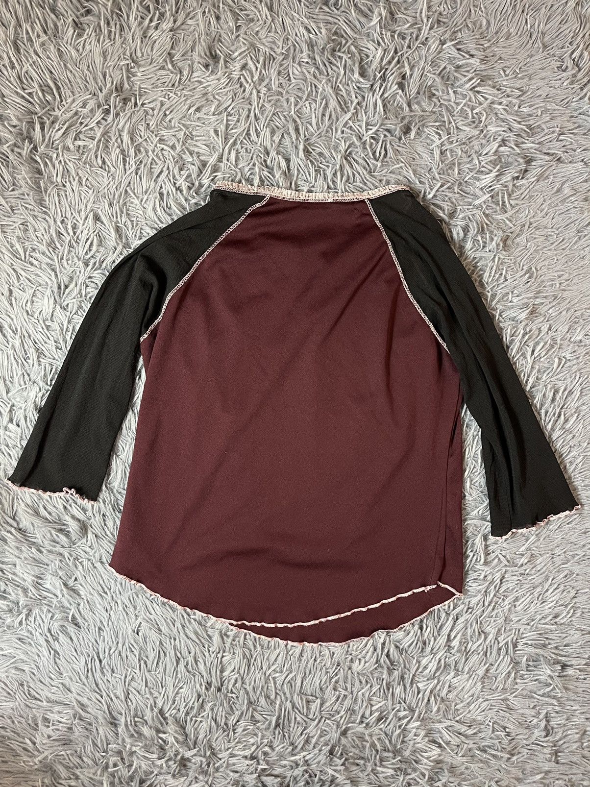 Japanese Brand × Vintage Y2K vintage mesh JPG style longsleeve Size S / US 4 / IT 40 - 5 Thumbnail