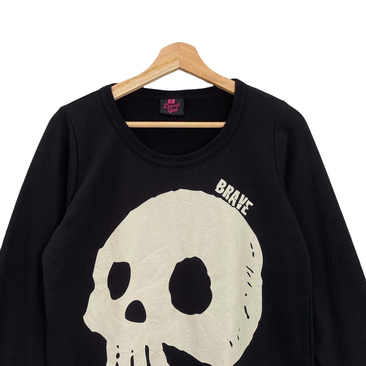 Vintage RIOT💥 Skull Crewneck Sweatshirt Size S Size US S / EU 44-46 / 1 - 4 Thumbnail