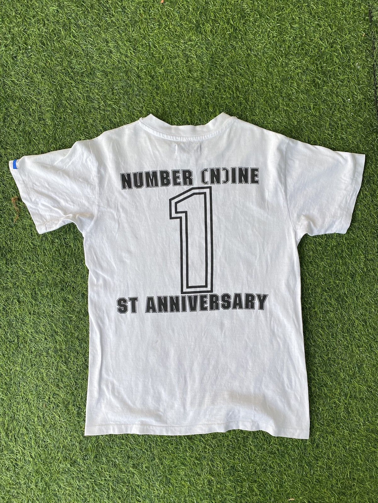 Number (N)ine × Takahiromiyashita The Soloist. OG 1998 Number Nine blue tag 1st anniversary staff tee Size US S / EU 44-46 / 1 - 9 Thumbnail