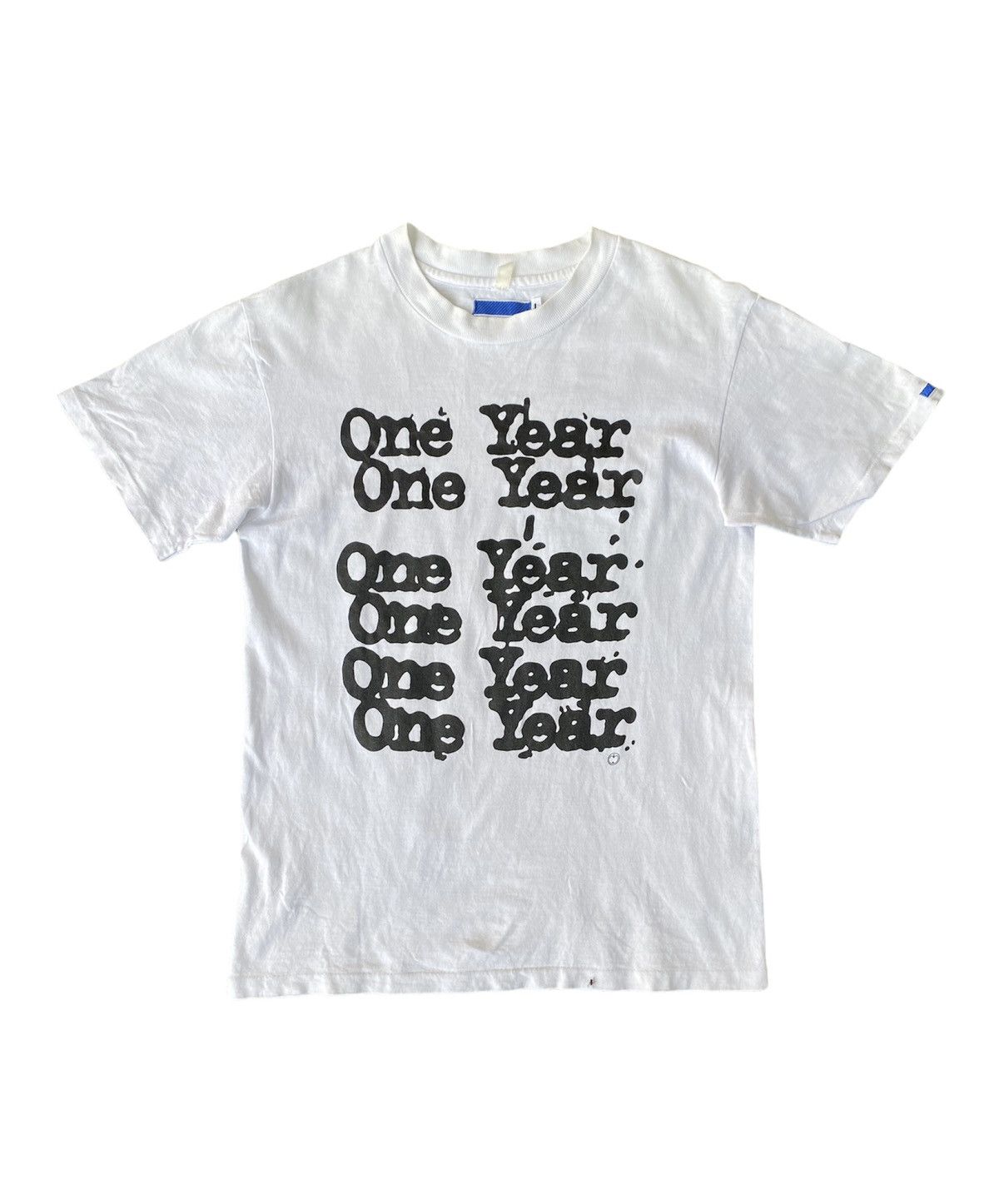 Number (N)ine OG 1998 Number Nine blue tag 1st anniversary staff tee |  Grailed