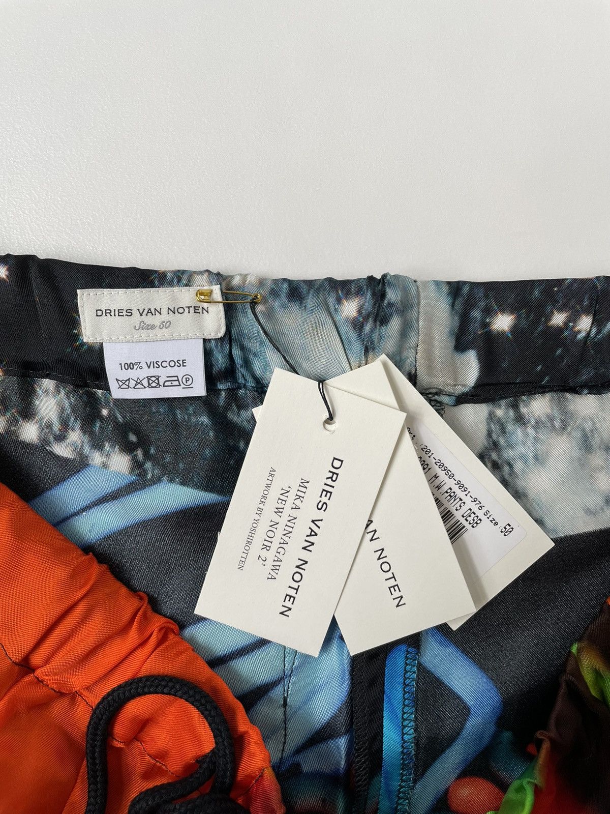 Dries Van Noten S/S 20 Yoshirotten Collage Print Shorts Size US 32 / EU 48 - 3 Thumbnail