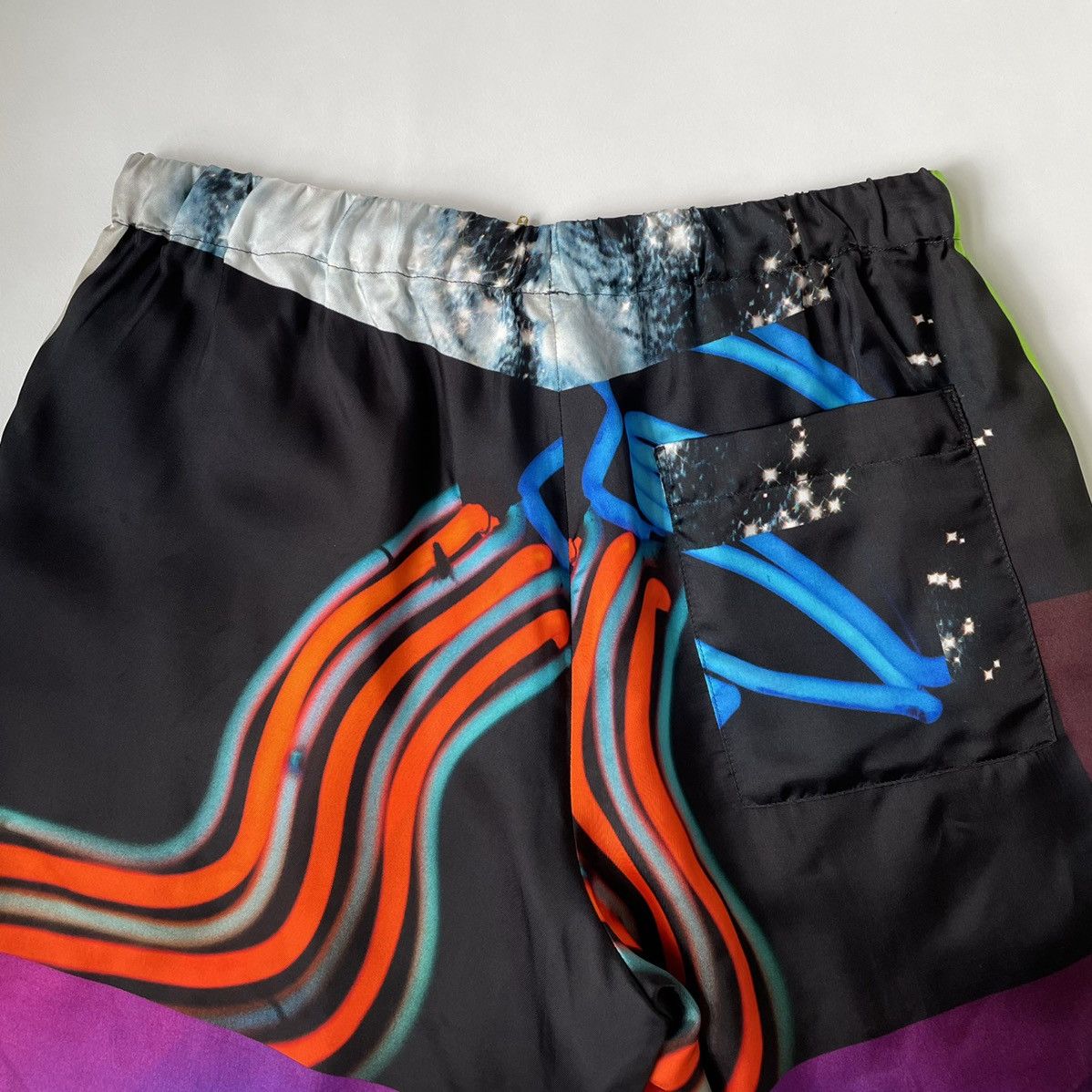 Dries Van Noten S/S 20 Yoshirotten Collage Print Shorts Size US 32 / EU 48 - 8 Thumbnail