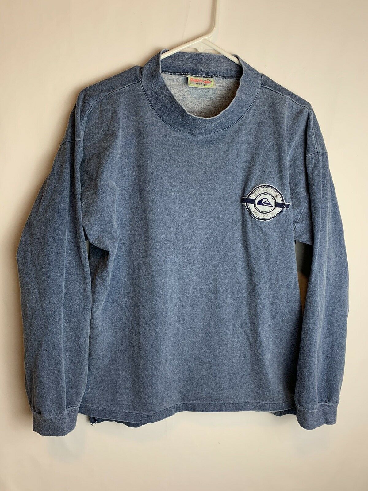 Quicksilver Quicksilver Master Plan Vintage Blue Long Sleeve T-Shirt Size US L / EU 52-54 / 3 - 1 Thumbnail