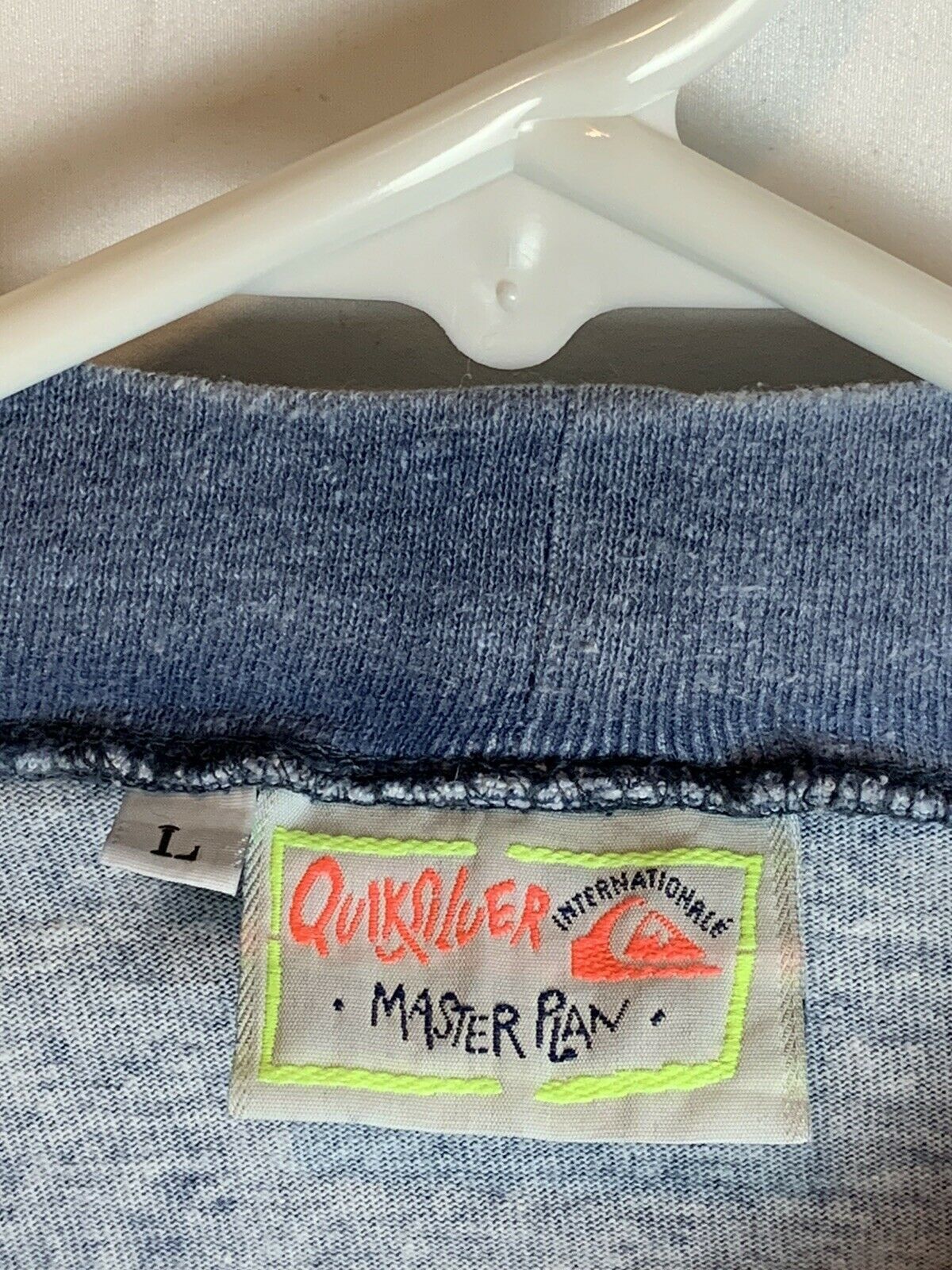 Quicksilver Quicksilver Master Plan Vintage Blue Long Sleeve T-Shirt Size US L / EU 52-54 / 3 - 3 Thumbnail