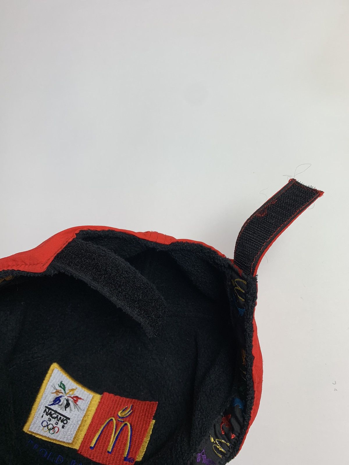 Vintage Two-sided Vintage Fleece Snapback Olympic Nagano 1998 Size ONE SIZE - 8 Thumbnail