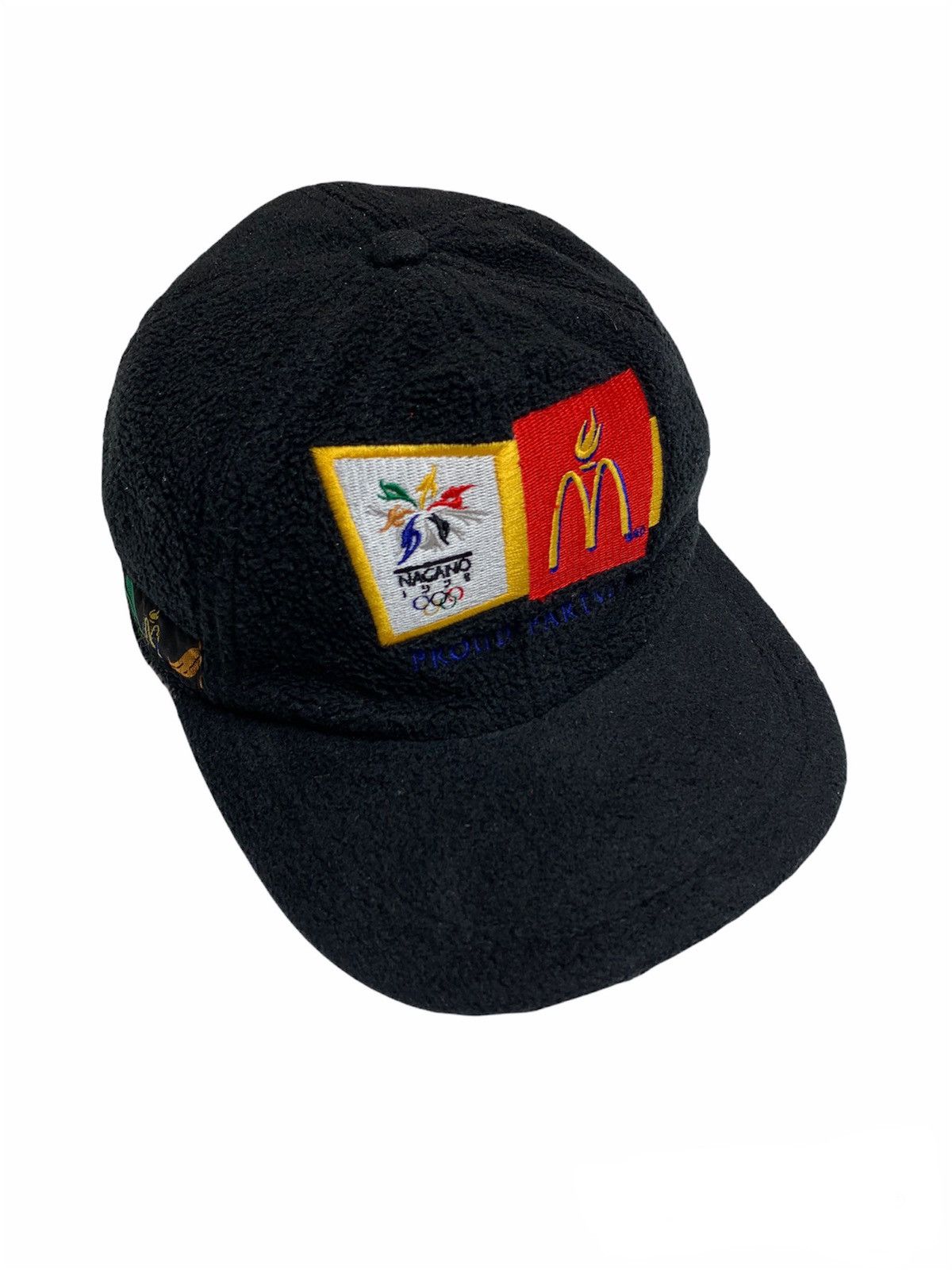 Vintage Two-sided Vintage Fleece Snapback Olympic Nagano 1998 Size ONE SIZE - 1 Thumbnail