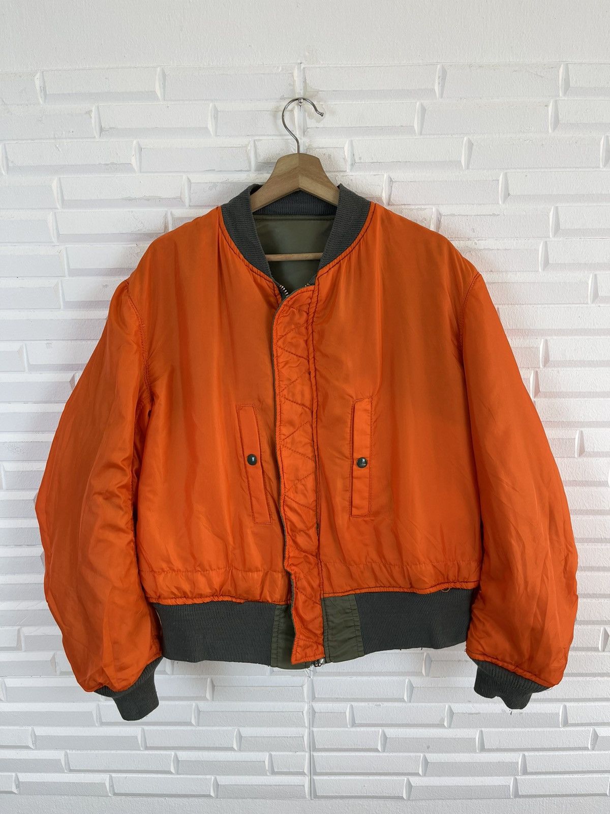 Alpha Industries ✅QUICK SALE🔥MA-1 Bomber Reversible Jacket ALPHA Industries Size US L / EU 52-54 / 3 - 1 Thumbnail