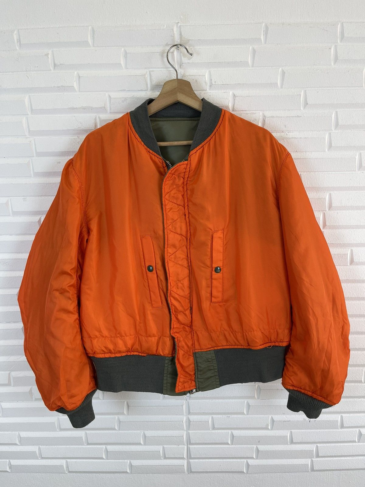 Alpha Industries ✅QUICK SALE🔥MA-1 Bomber Reversible Jacket ALPHA Industries Size US L / EU 52-54 / 3 - 10 Thumbnail