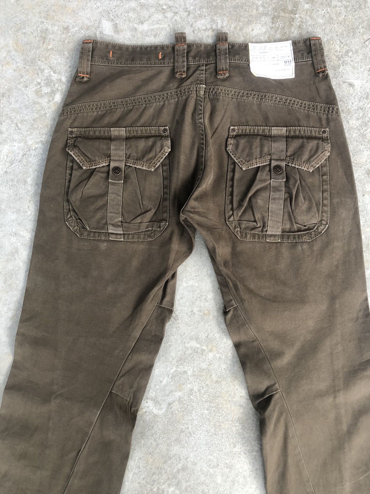 If Six Was Nine Japanese Edwin XV Flared Jeans Cargo Pants Size US 33 - 8 Thumbnail