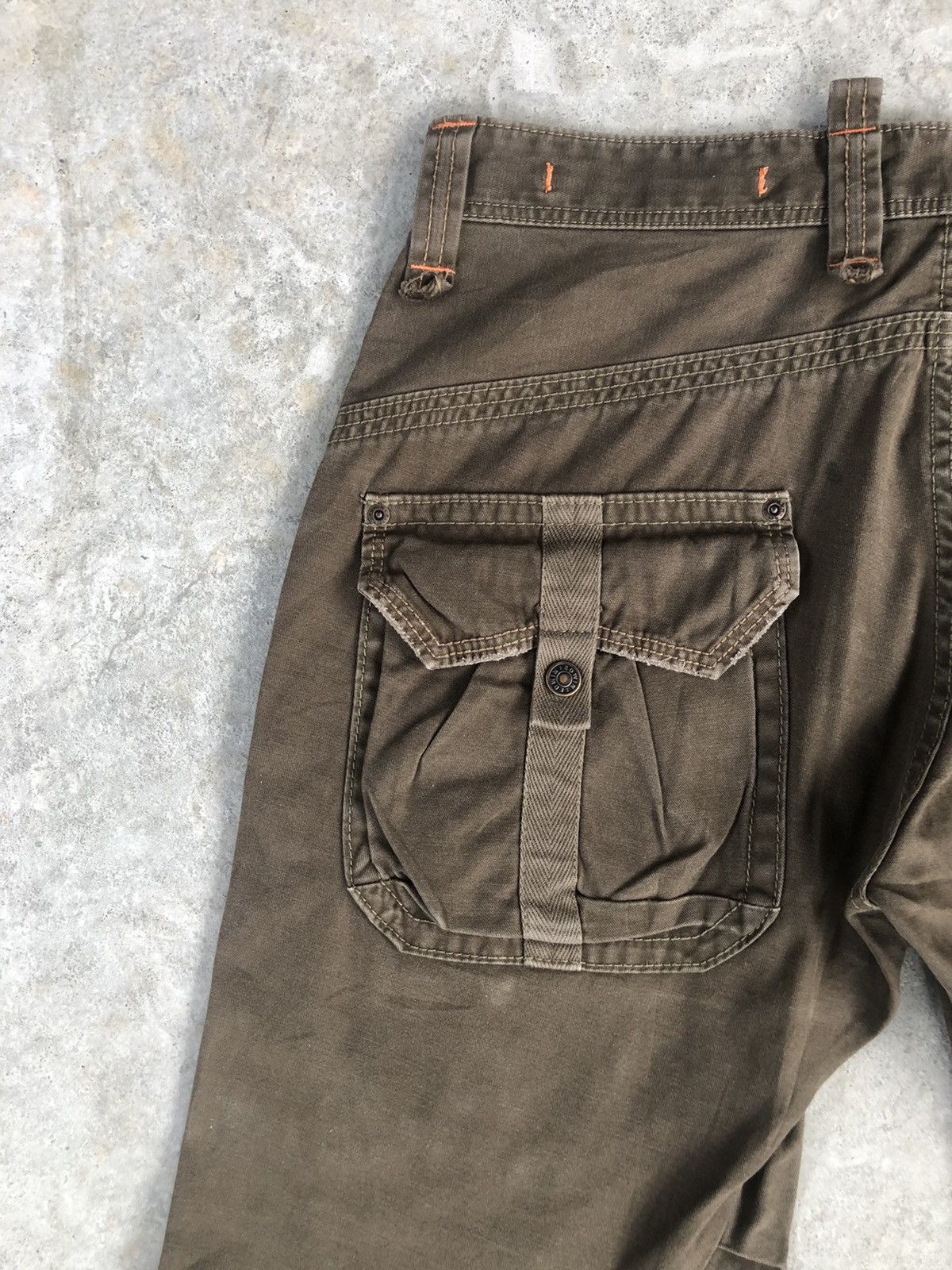 If Six Was Nine Japanese Edwin XV Flared Jeans Cargo Pants Size US 33 - 9 Thumbnail