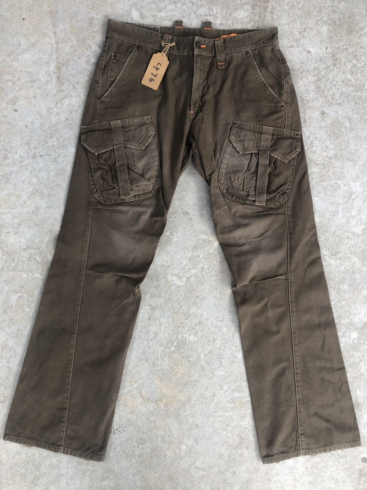If Six Was Nine Japanese Edwin XV Flared Jeans Cargo Pants Size US 33 - 1 Thumbnail