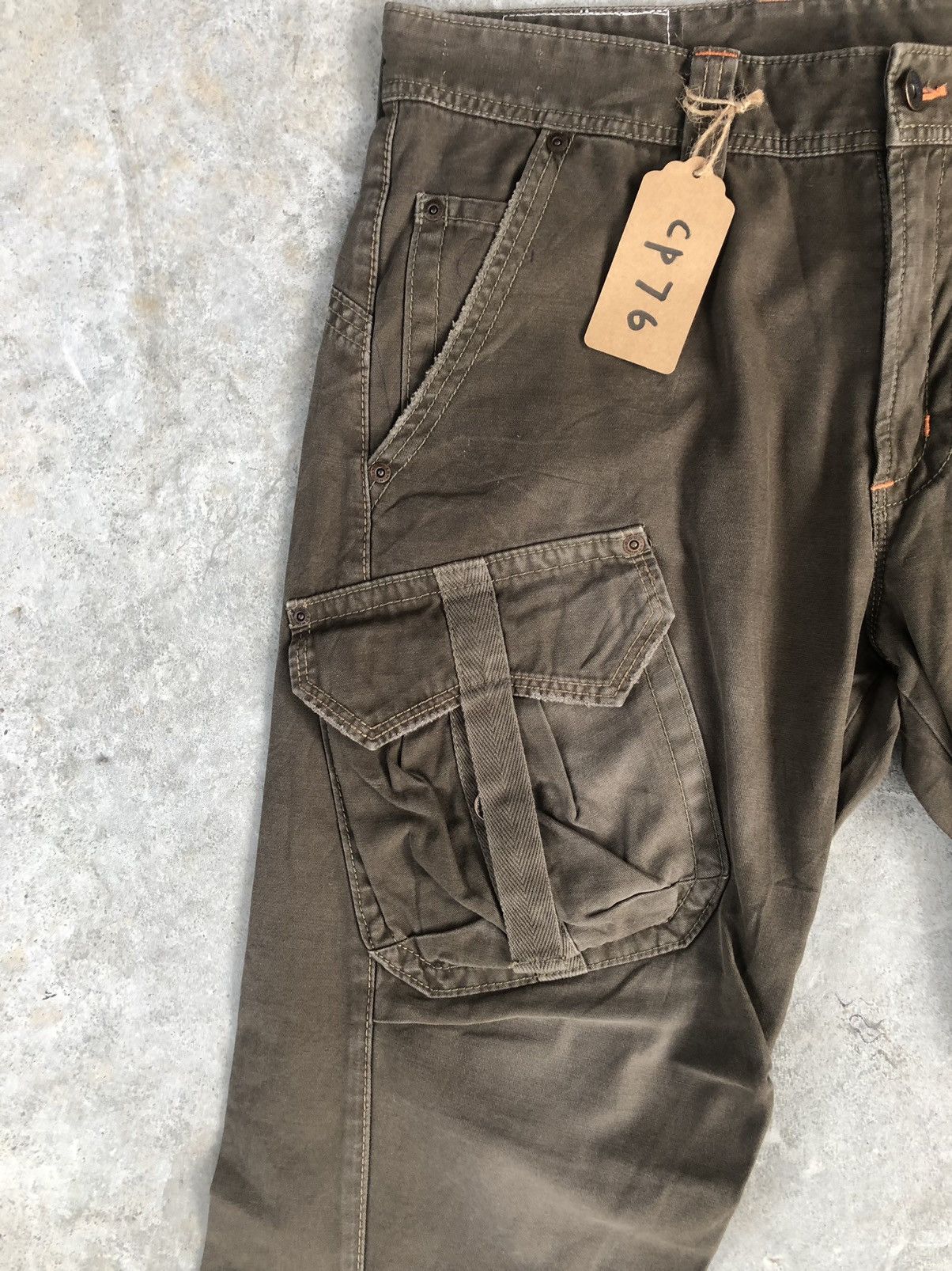 If Six Was Nine Japanese Edwin XV Flared Jeans Cargo Pants Size US 33 - 4 Thumbnail