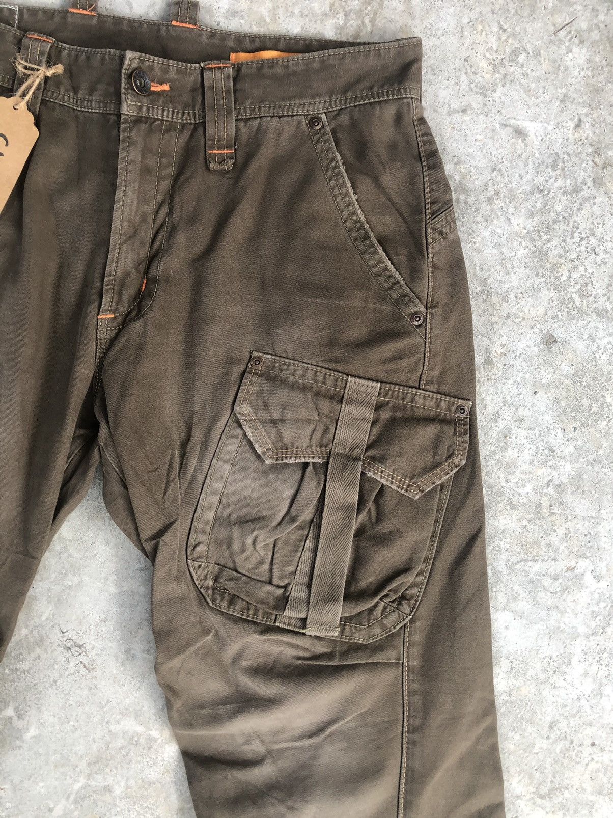 If Six Was Nine Japanese Edwin XV Flared Jeans Cargo Pants Size US 33 - 5 Thumbnail