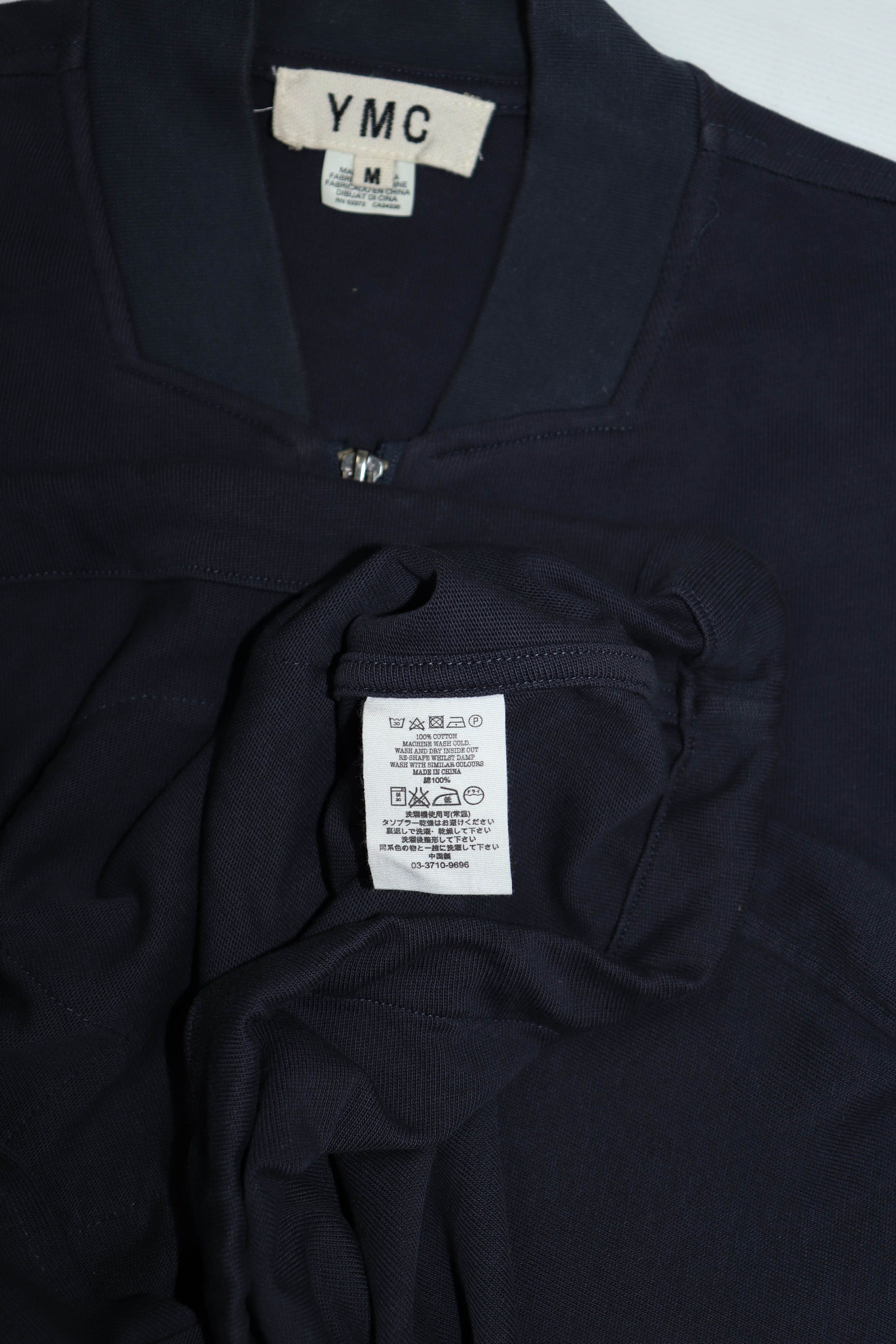 YMC YMC Gloves Pockets Sun Faded Navy Full Zip Cotton Cardigan Size US M / EU 48-50 / 2 - 11 Thumbnail