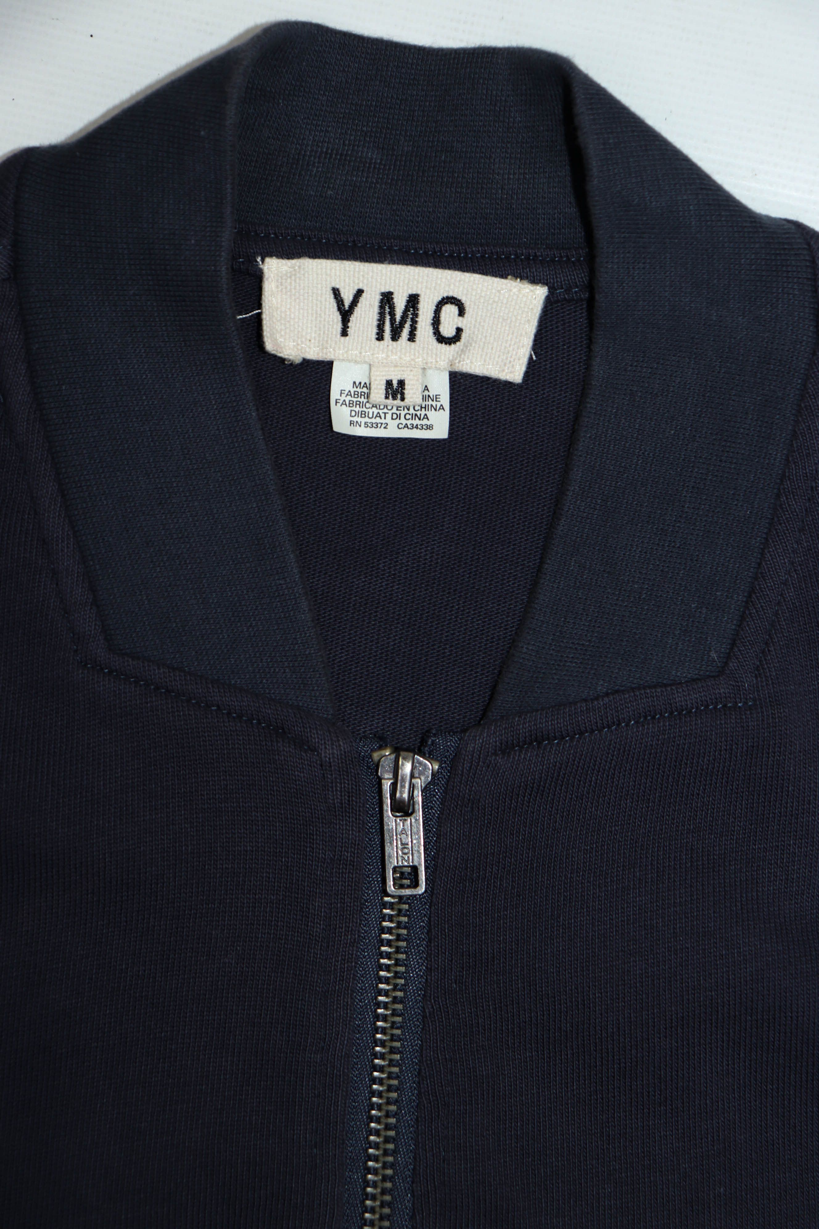 YMC YMC Gloves Pockets Sun Faded Navy Full Zip Cotton Cardigan Size US M / EU 48-50 / 2 - 13 Thumbnail